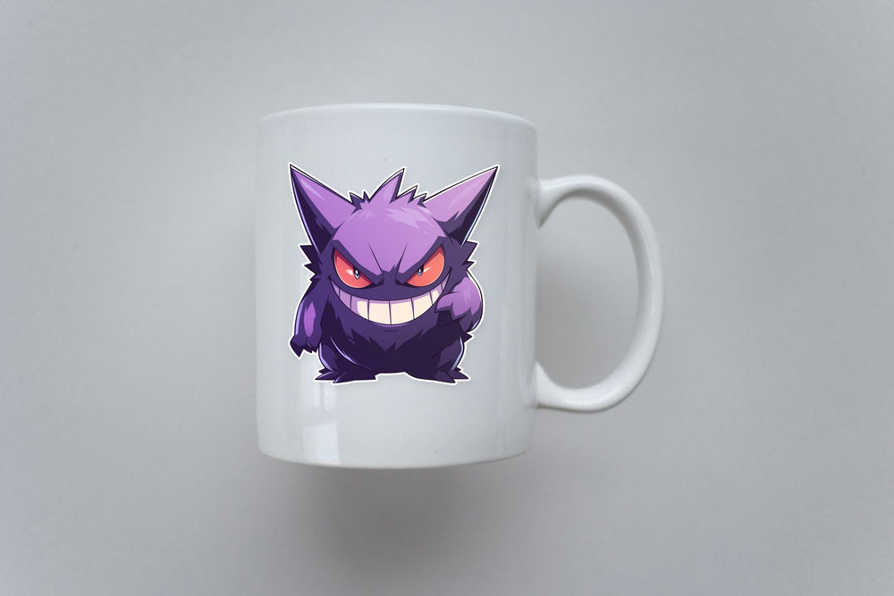 Gengar Menacing Smile Sticker