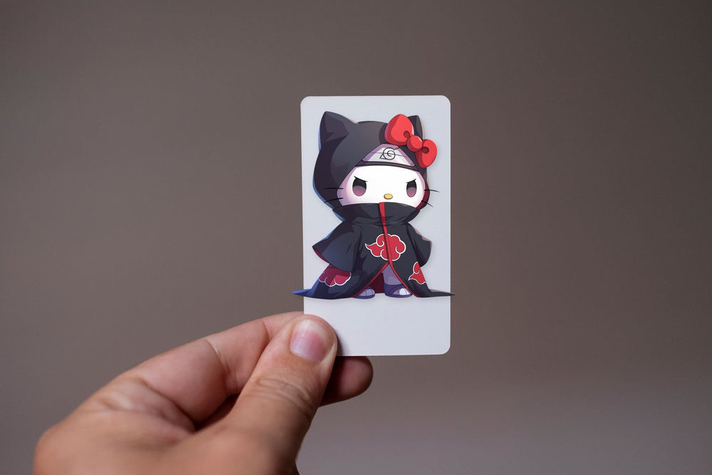Hello Kitty Itachi Uchiha Akatsuki Clipart Sticker