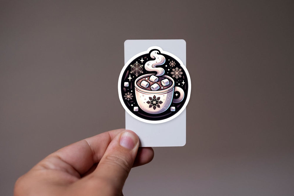 Cocoa with Marshmallow Sticker