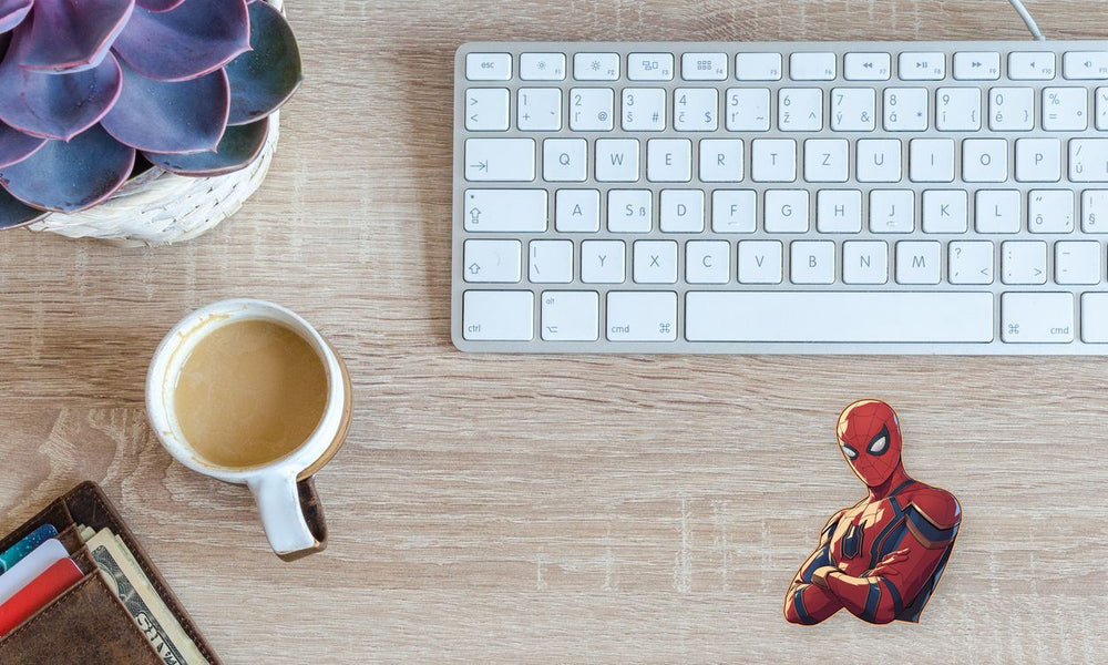Spidey Crossed Arms Sticker