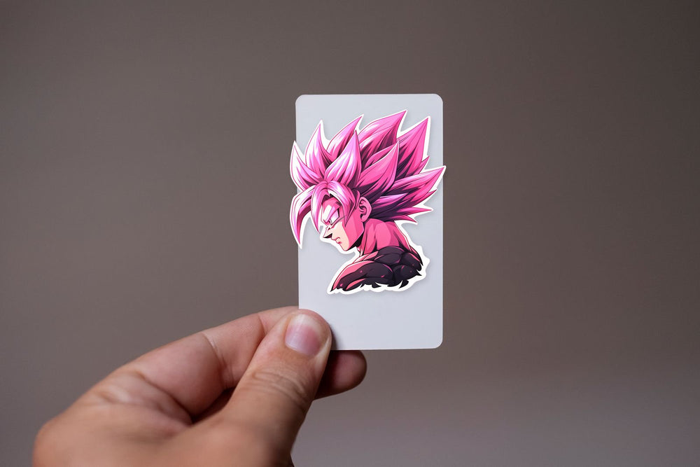 Dragon Ball Super Saiyan Rose Goku Sticker