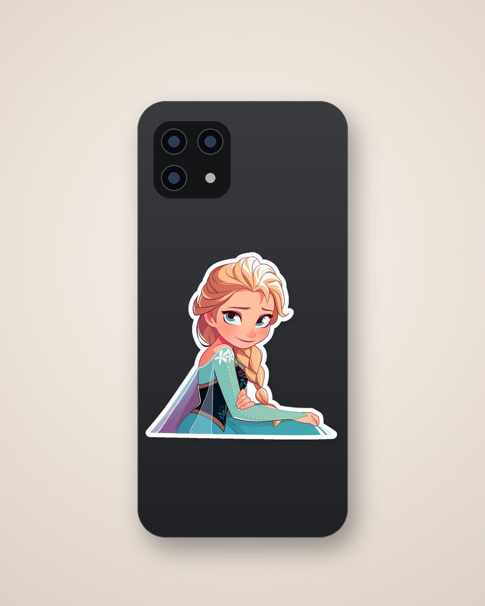 Frozen Elsa Gentle Smile Sticker