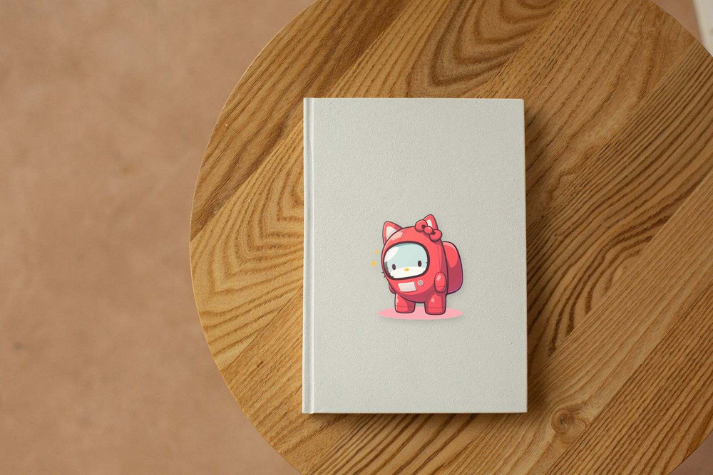 Hello Kitty Among Us Red Clipart Sticker