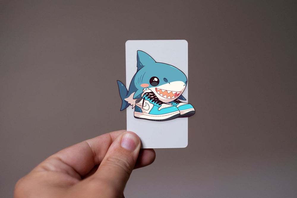 Cute Tralalero Tralala Brainrot Meme Sticker