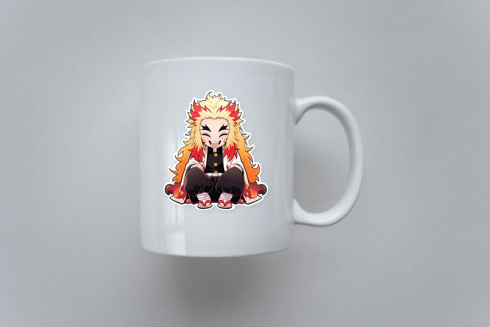 Demon Slayer Chibi Kyojuro Rengoku Sticker