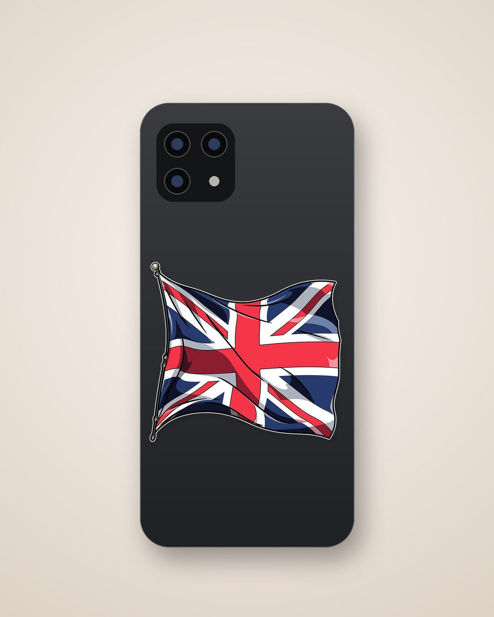 Great Britain Flag Aesthetic Sticker