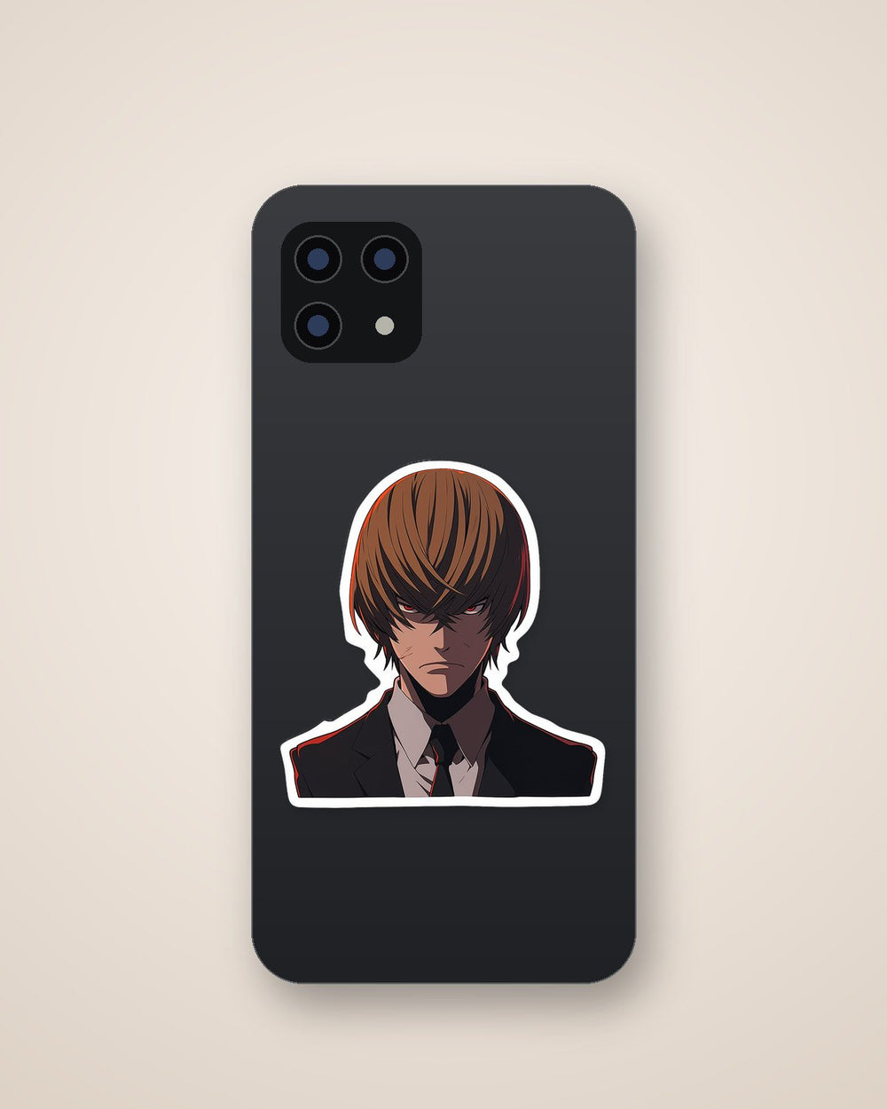 Death Note Angry Light Yagami Sticker