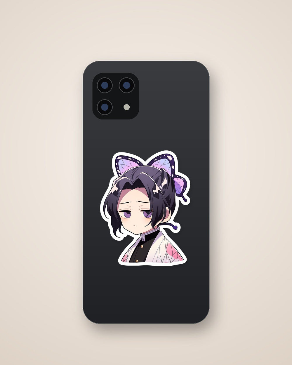 Demon Slayer Cute Sad Shinobu Kocho Sticker