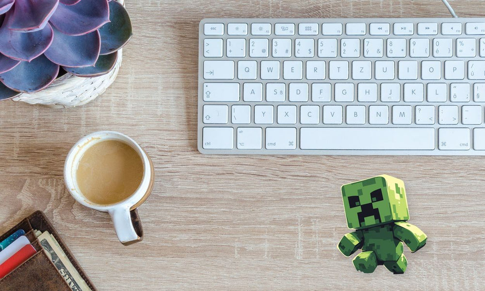 Cute Minecraft Creeper Sticker