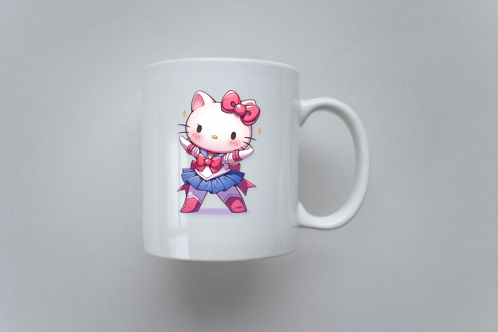 Hello Kitty Sailor Moon Cute Pose Clipart Sticker