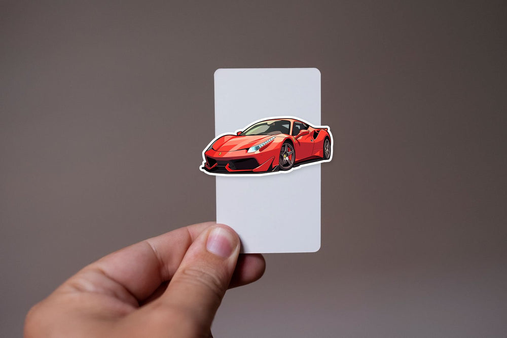 Ferrari 488 Sticker