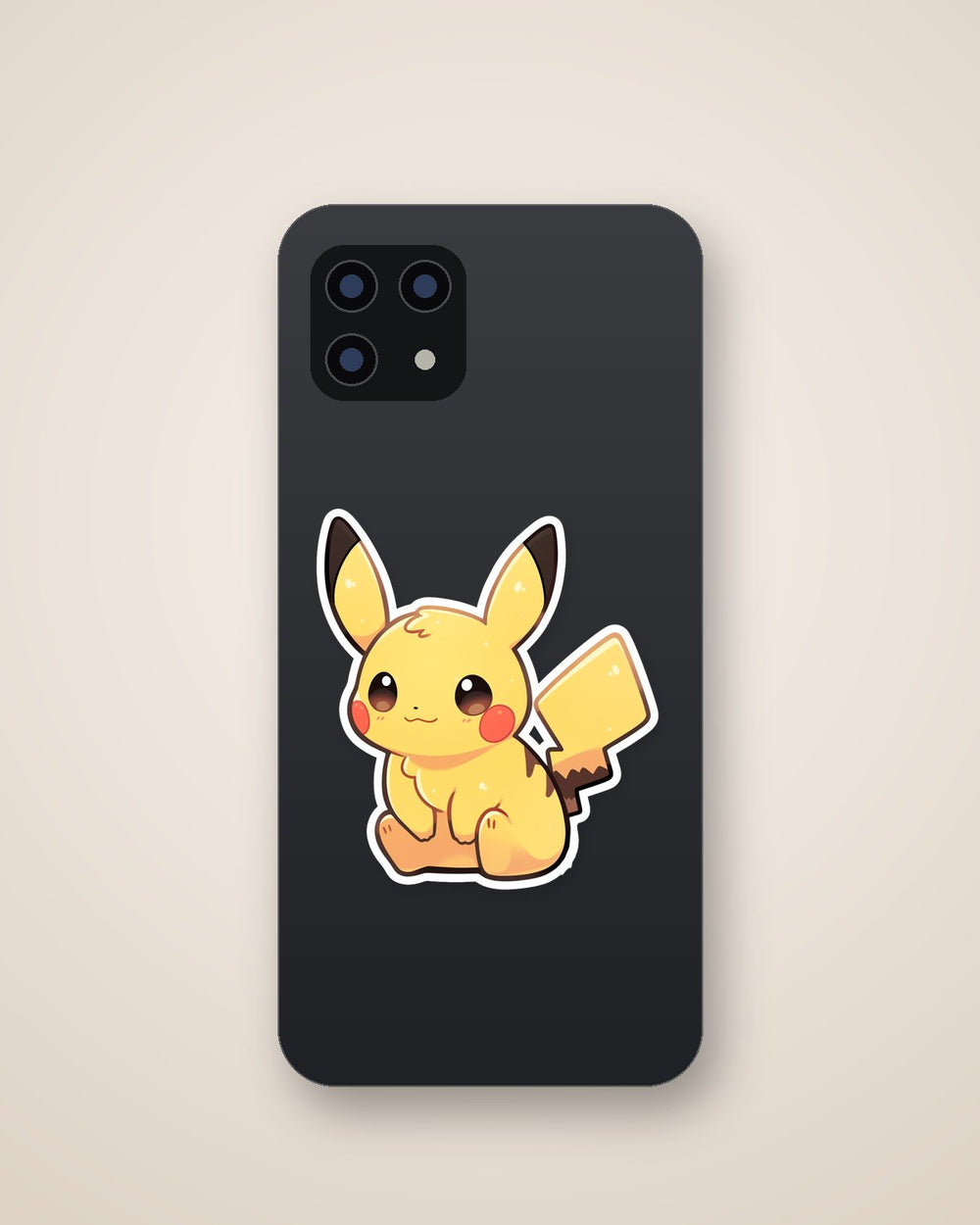 Pikachu with Bangs Pokemon Sticker