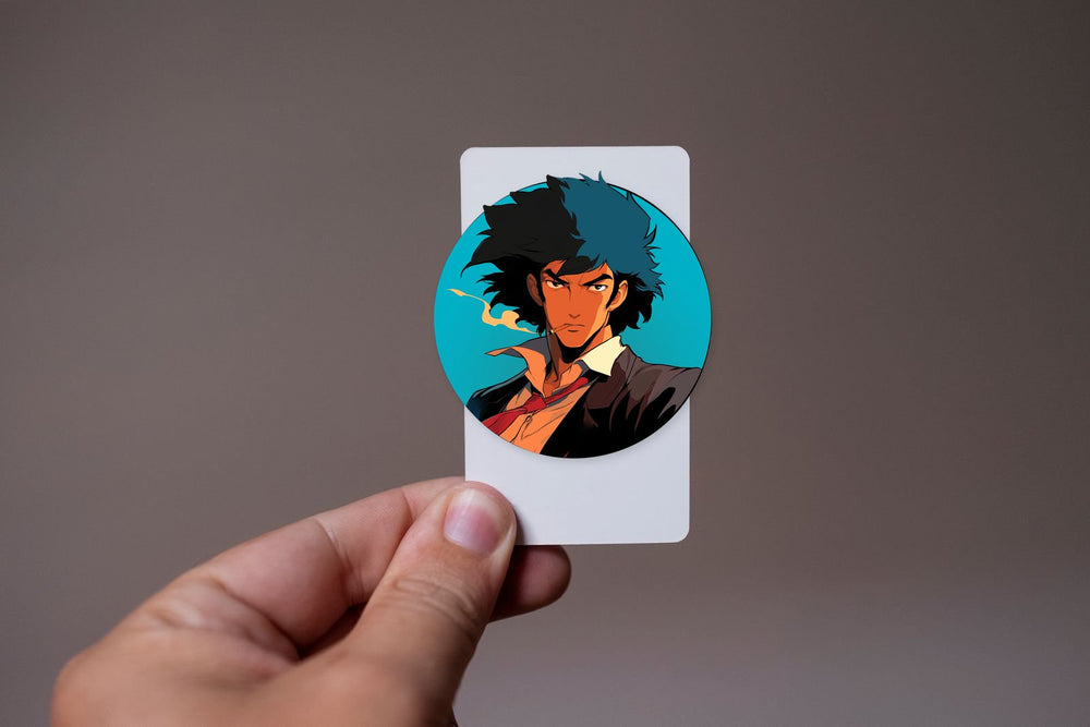 Cowboy Bebop Spike Cool Smoke Sticker