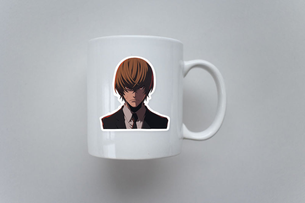 Death Note Angry Light Yagami Sticker