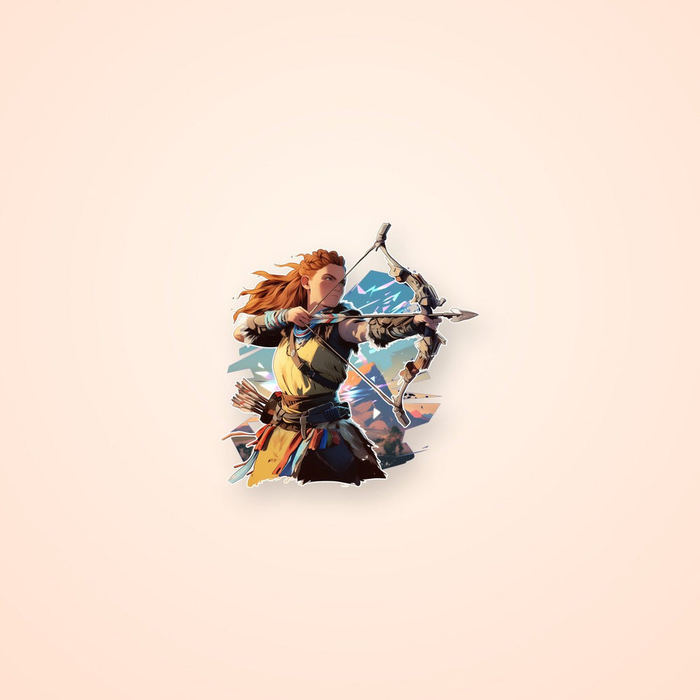 Aloy Battle-Ready Horizon Sticker