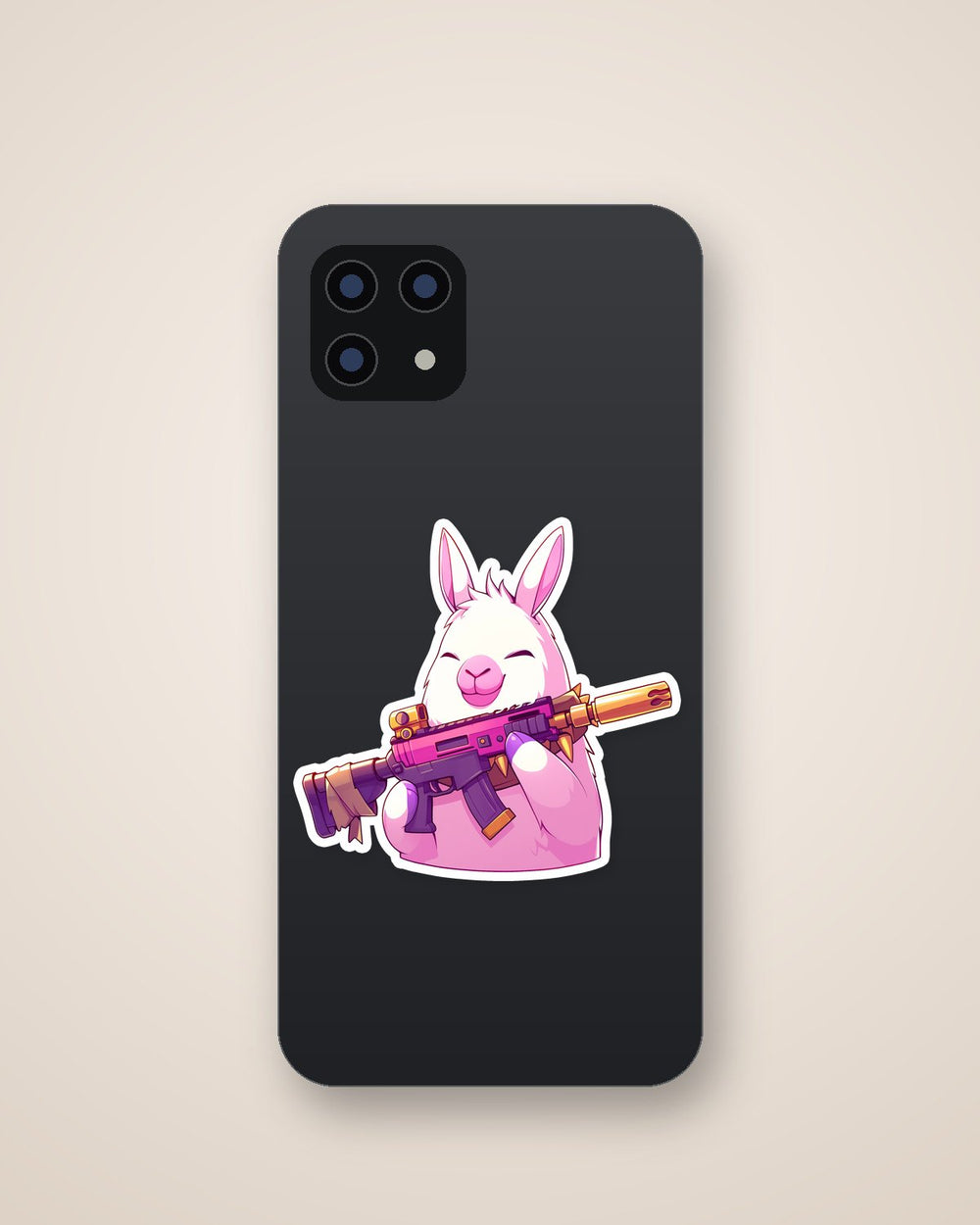 Fortnite Llama Gaming Rifle Sticker