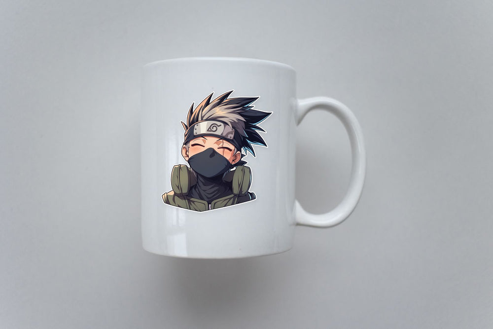 Ninja Kakashi Hatake Smiling Sticker
