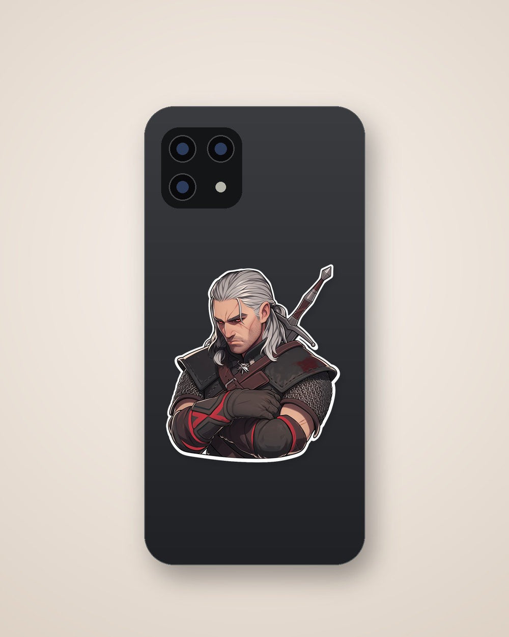 The Witcher Geralt of Rivia Sticker