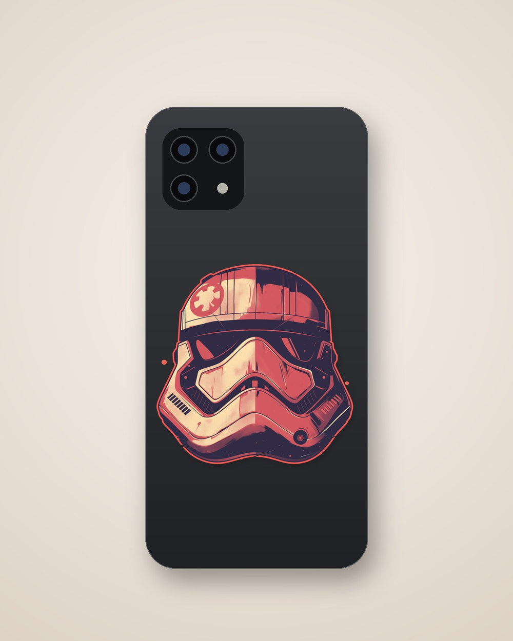 Vintage Stormtrooper Helmet Star Wars Sticker