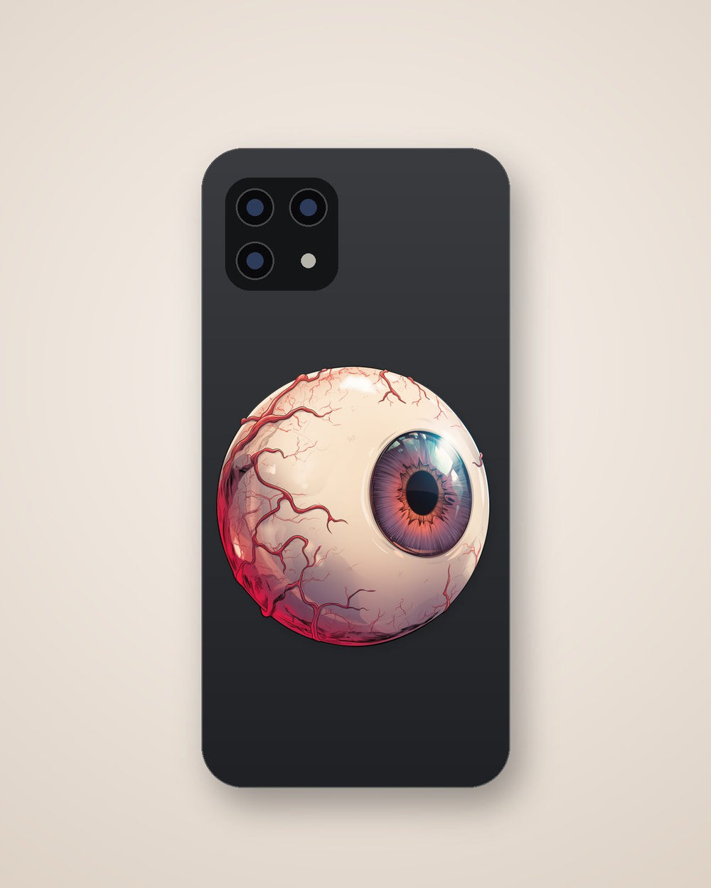 Creepy Eyeball Halloween Sticker