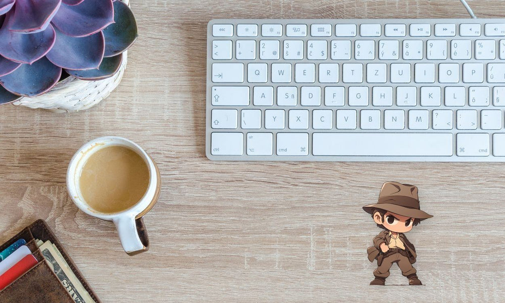 Indiana Jones Adventurer Sticker