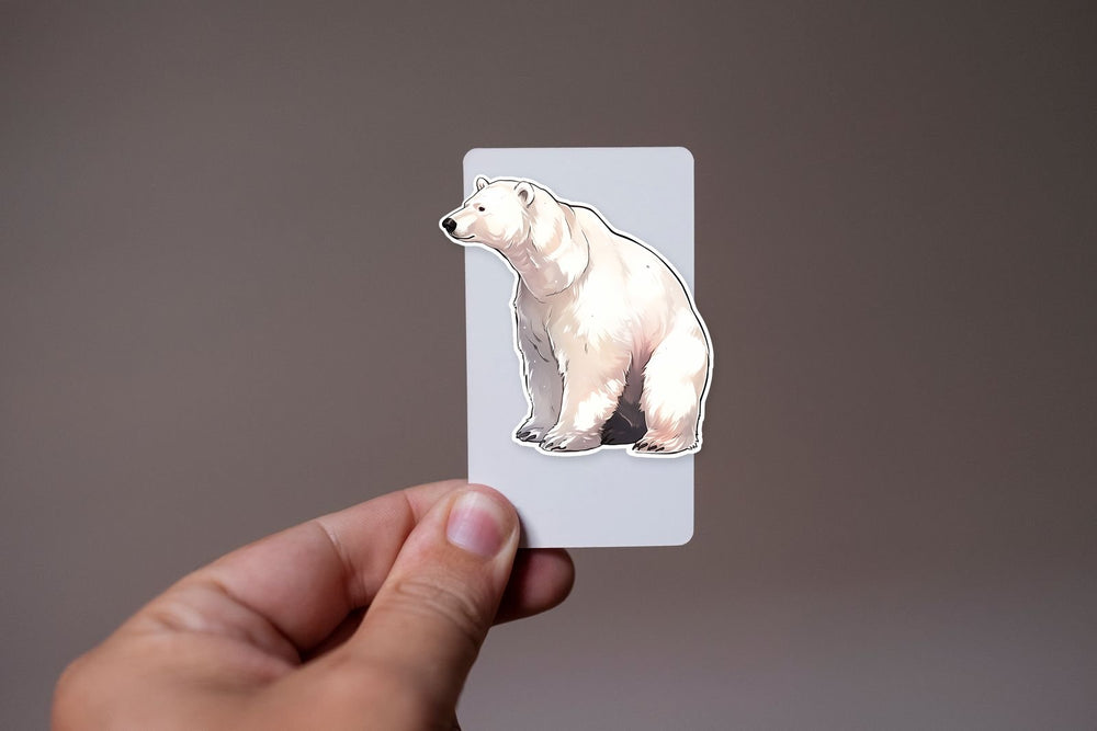 Aesthetic Polar Bear Sticker
