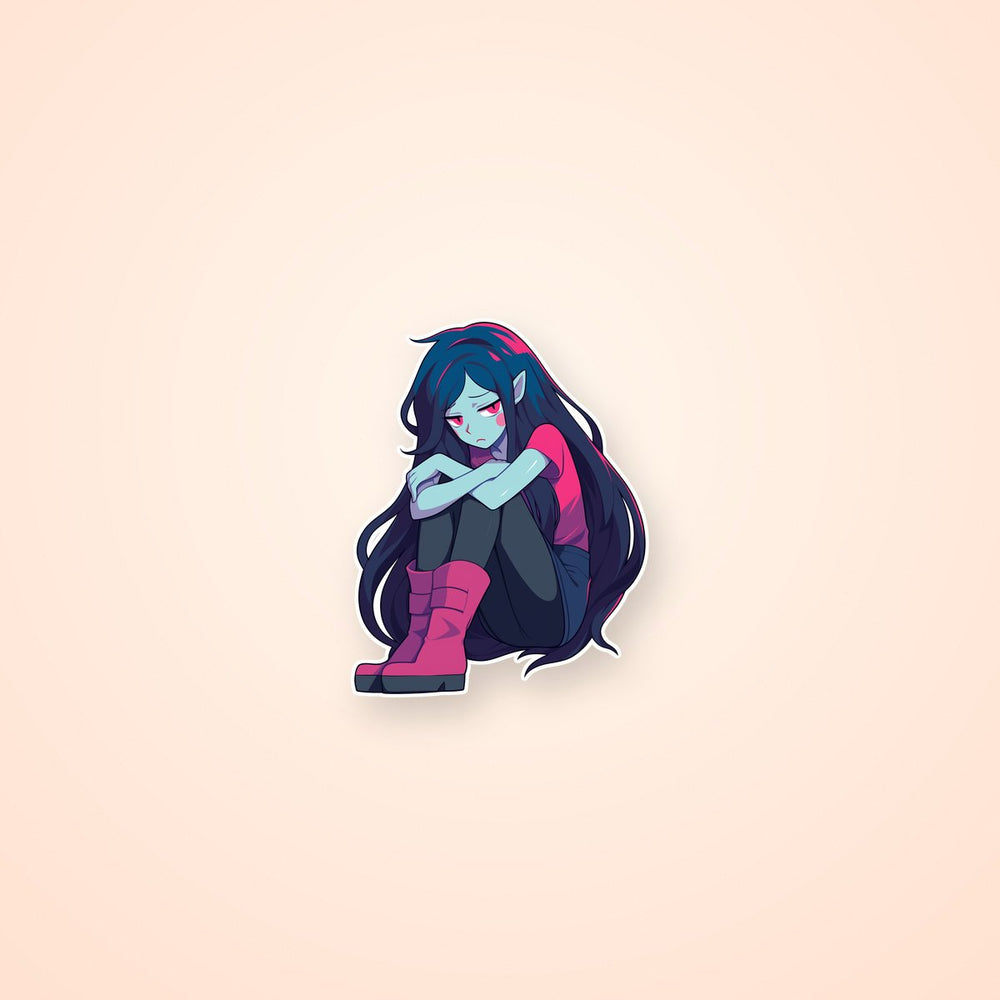Sad Marceline Adventure Time Sticker