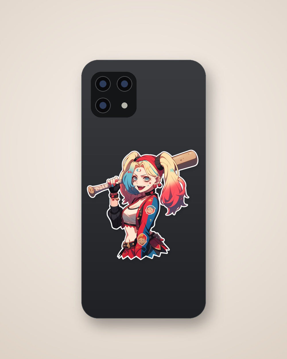 Harley Quinn with a Bat DC Comics Sticker