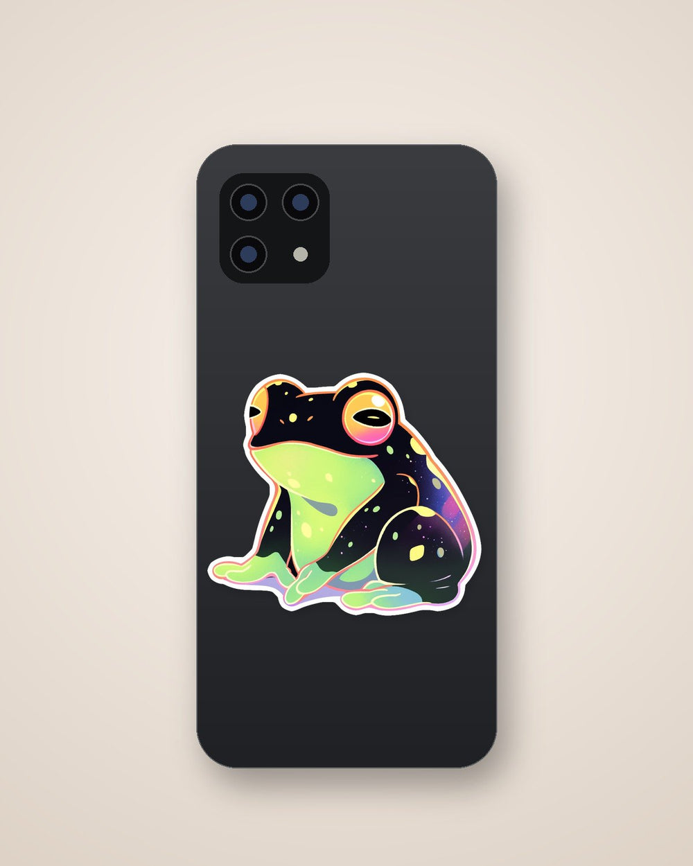 Trippy Frog Sticker