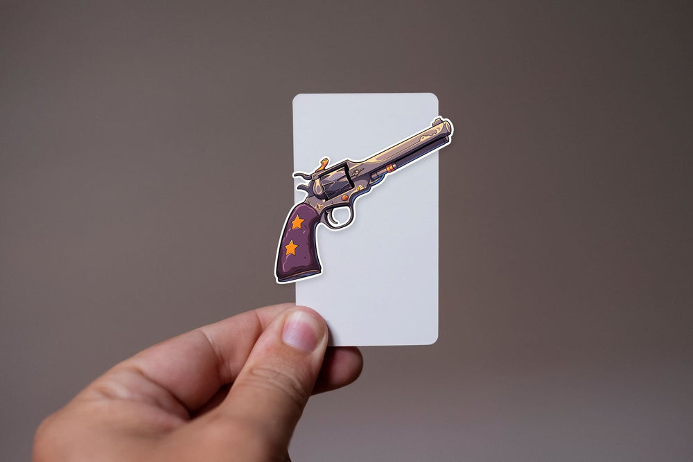 Aesthetic Revolver Art Sticker