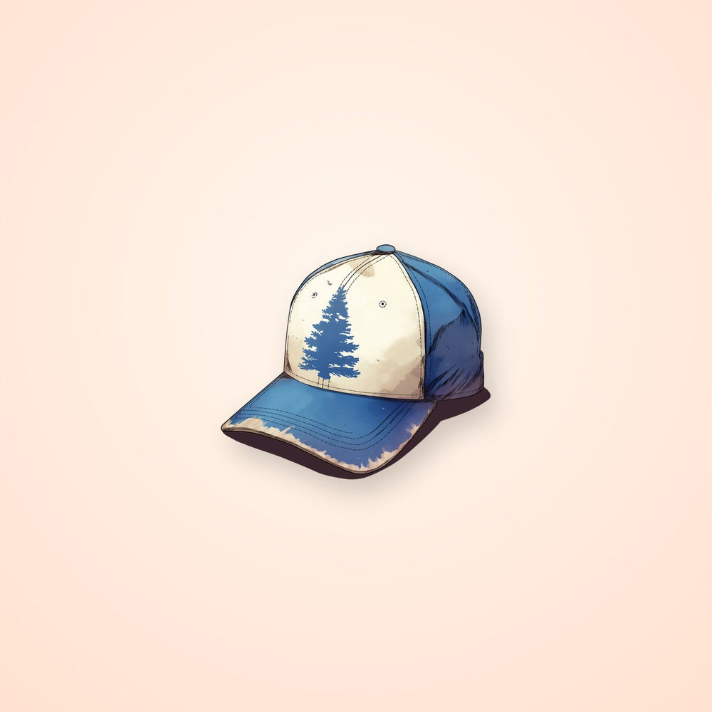 Cool Dipper Hat Gravity Falls Sticker