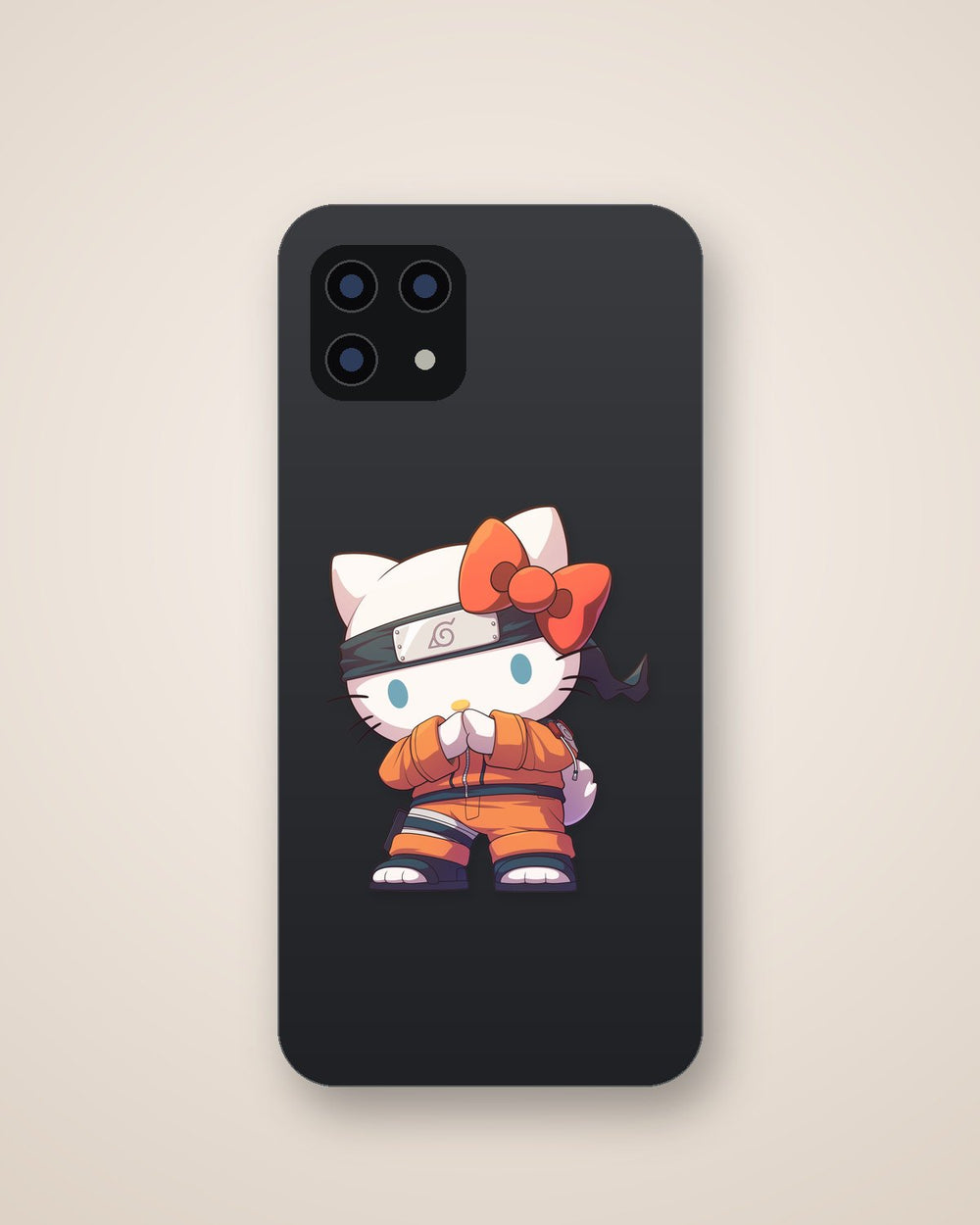 Hello Kitty Naruto Headband Ninja Sticker