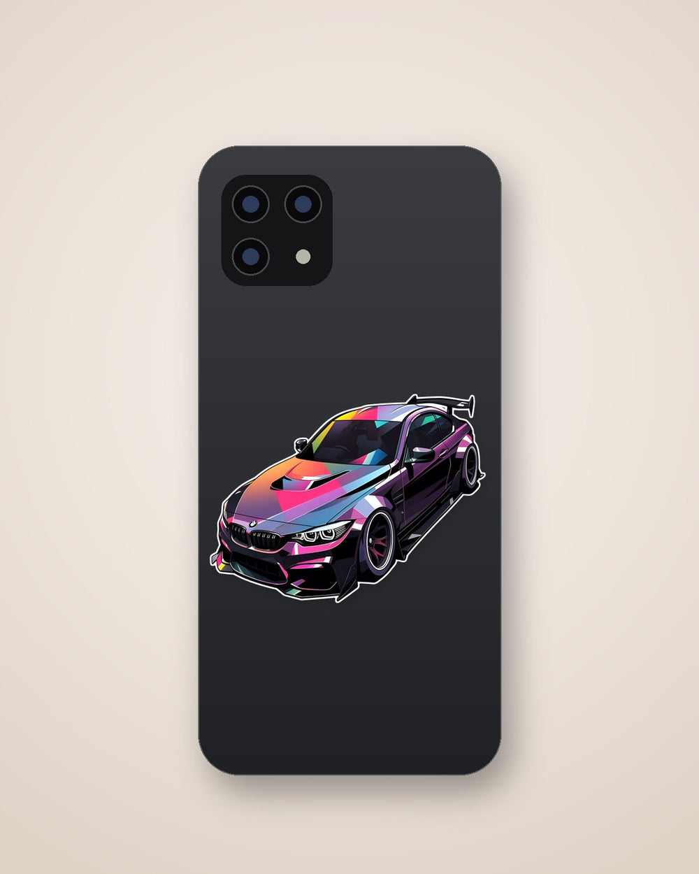 Colorful BMW M3 Sticker