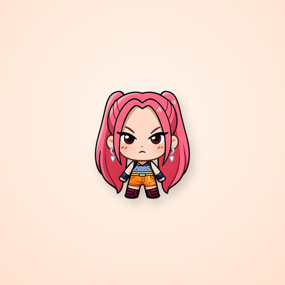 K-Pop Demon Hunters Chibi Mira Sticker
