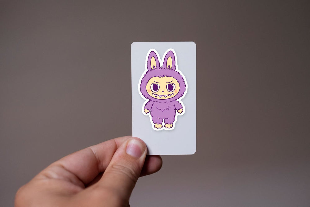 Labubu Purple Cute Sticker