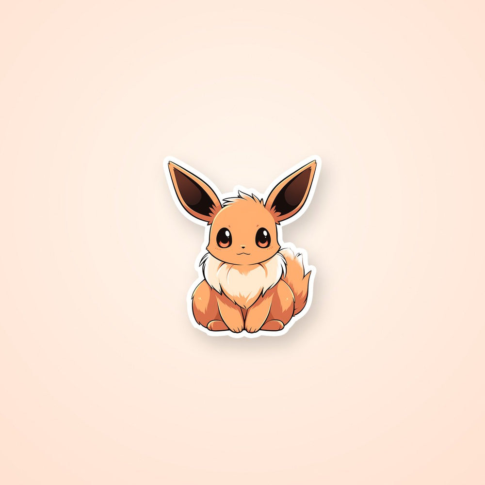 Pokemon Eevee Aesthetic Sticker