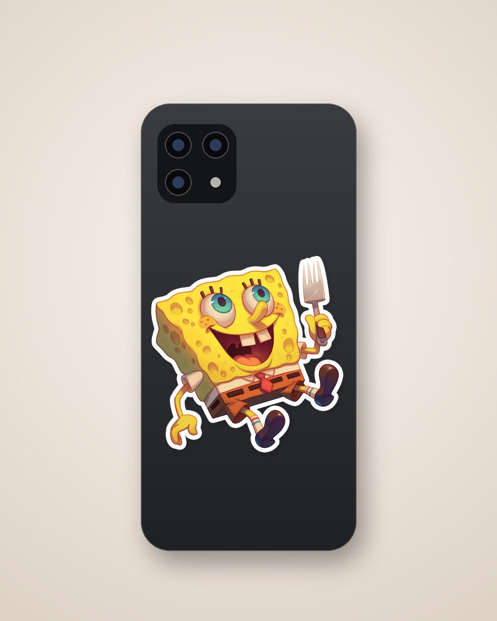 Spongebob Squarepants Happy Sticker