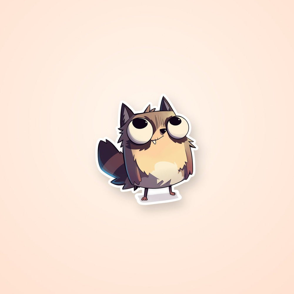 Rigby Cute Cartoon Sticker