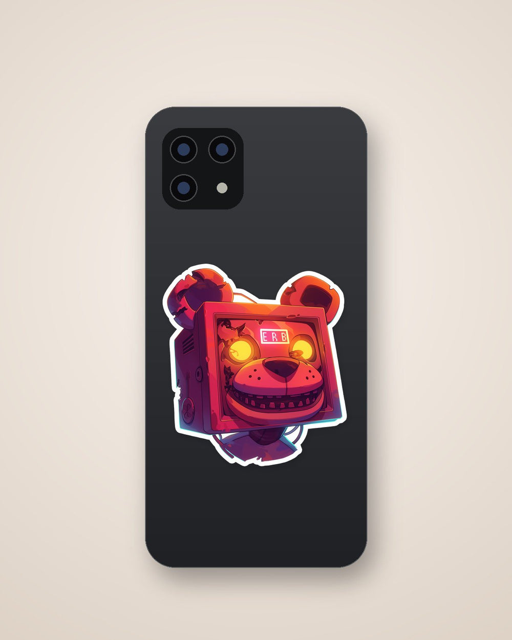 Broken Robotic Bear Fnaf Sticker