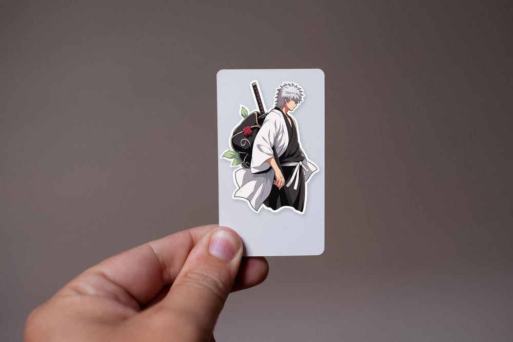 Gintama Sakata Gintoki Anime Sticker