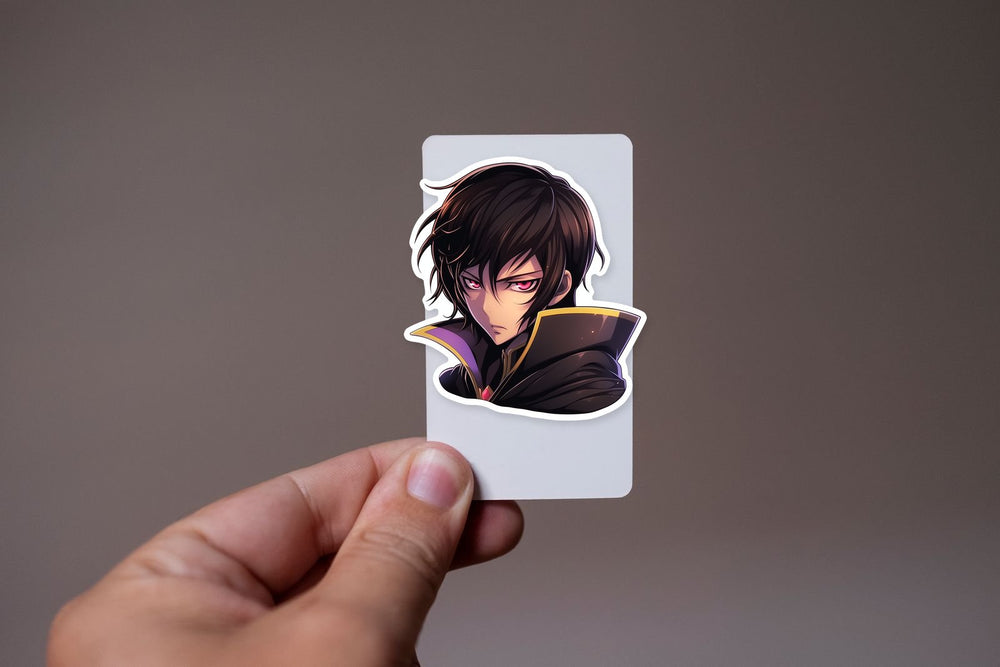 Code Geass Lelouch with Red Eyes Sticker