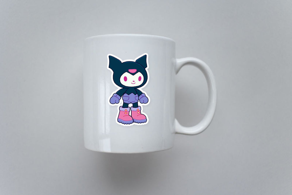 Kuromi Winter Boots Sticker