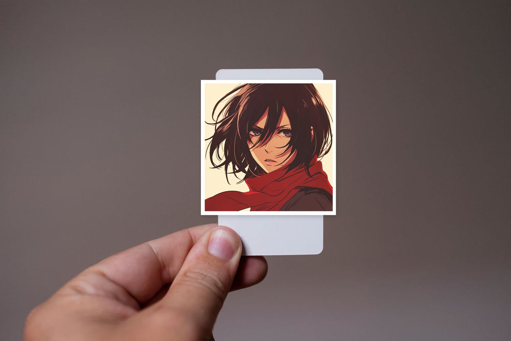 Mikasa Ackerman Attack on Titan Sticker