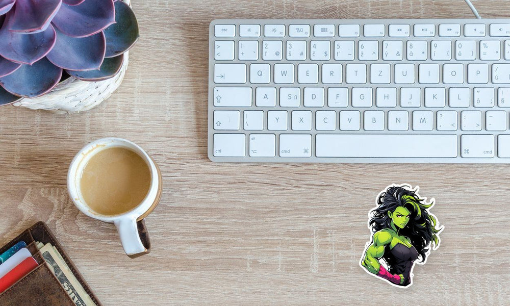 Marvel Angry She-Hulk Sticker