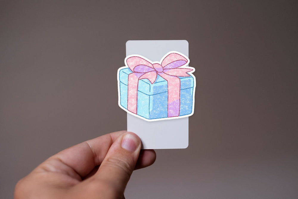 Gift Box Christmas Sticker