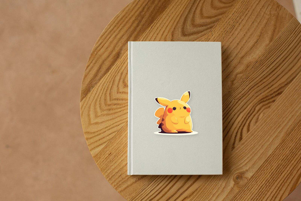 Pikachu Fat Cute Style Sticker