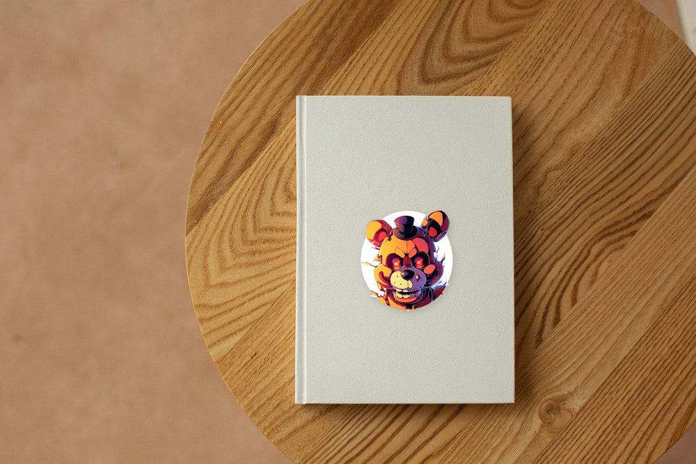 Fnaf Freddy Fazbear Round Sticker
