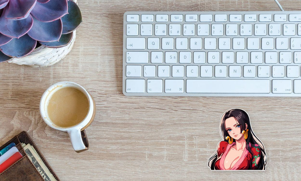 Beautiful Boa Hancock One Piece Sticker