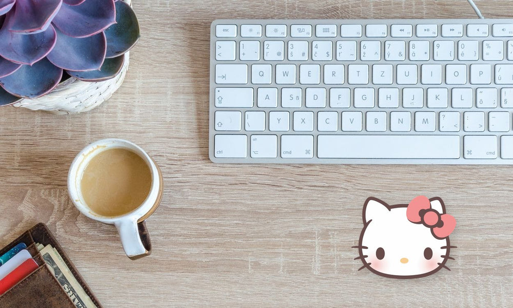 Hello Kitty Cute Face Sticker