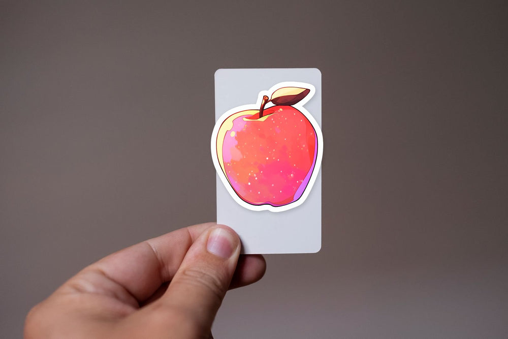 Red Apple Aesthetic Sticker
